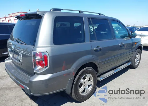 2007 Honda Pilot Ex-L z USA, uszkodzony, nr VIN 5FNYF28727B024312